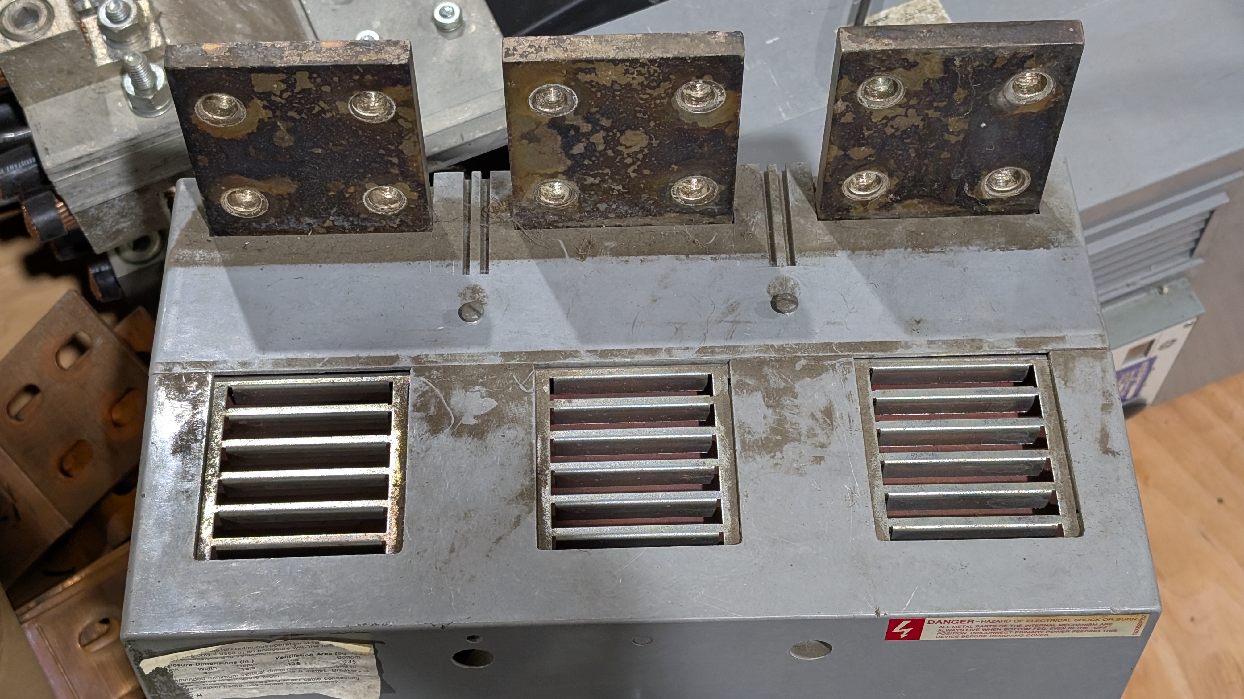 Power Break circuit breaker 3P 3000A 600V 100kA, photo 11 of 14